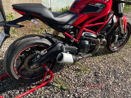 2018 Ducati Monster 797, красный, 630000 рублей, вид 4