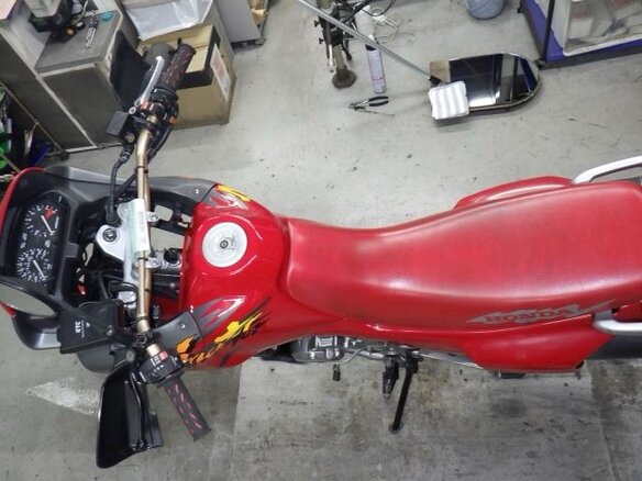 1995 Honda FX 650 Vigor, красный, 463000 рублей - вид 11