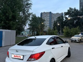 2013 Hyundai Solaris I, белый, 478000 рублей, вид 4