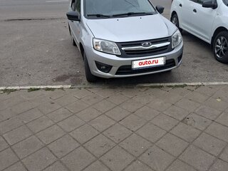 2015 Lada (ВАЗ) Granta I, серебристый, 524000 рублей, вид 2