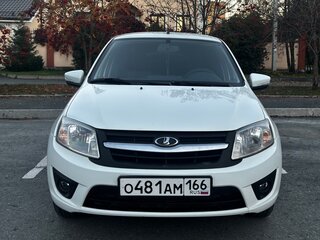 2016 Lada (ВАЗ) Granta I, белый, 515000 рублей, вид 2