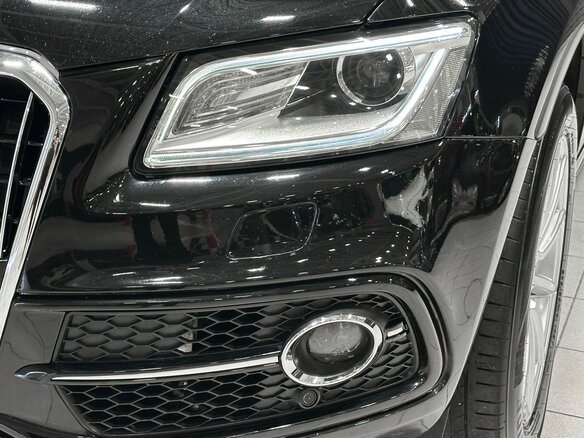 2015 Audi Q5 I (8R) Рестайлинг, чёрный - вид 2