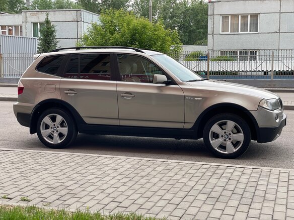 2006 BMW X3 25i I (E83) Рестайлинг, бежевый - вид 5
