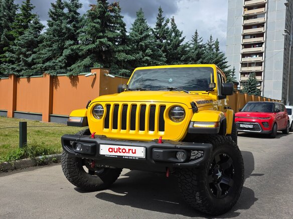 2019 Jeep Wrangler IV (JL), жёлтый, 5500000 рублей - вид 6