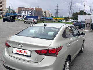 2018 Hyundai Solaris II, бежевый, 990000 рублей, вид 5