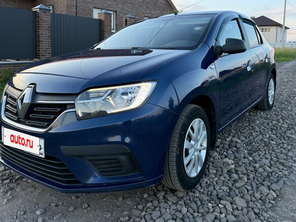 2019 Renault Logan II Рестайлинг, синий, 1030000 рублей - вид 16