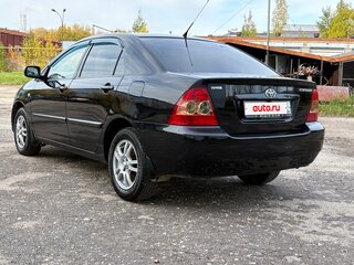 2006 Toyota Corolla IX (E120, E130) Рестайлинг, чёрный, 585000 рублей, вид 4