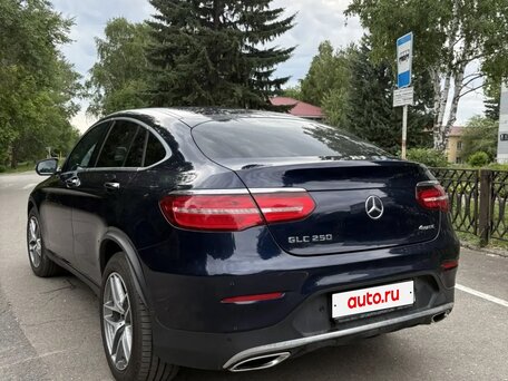 2017 Mercedes-Benz GLC Coupe 250 I (C253), синий, 3600000 рублей, вид 4