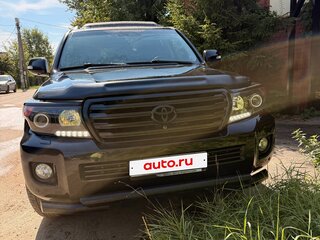 2013 Toyota Land Cruiser 200 Series Рестайлинг 1, чёрный, 4050000 рублей, вид 1