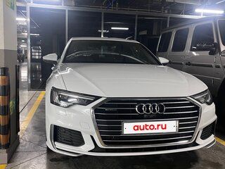 2021 Audi A6 45 TFSI V (C8), белый, 4300000 рублей, вид 3