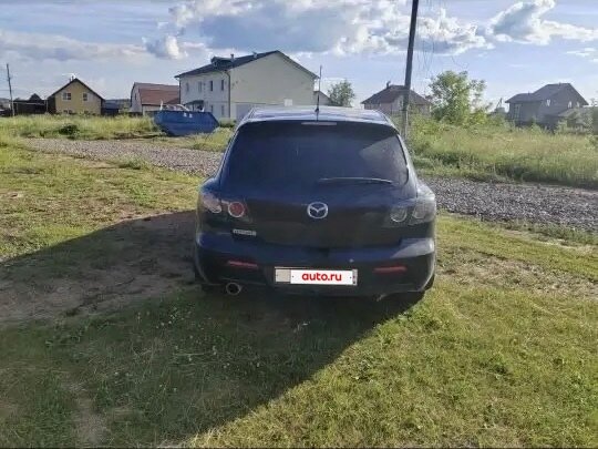 2008 Mazda 3 I (BK) Рестайлинг, чёрный, 580000 рублей - вид 4