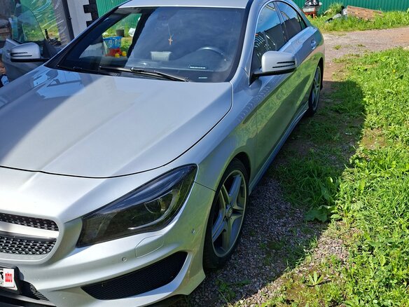 2014 Mercedes-Benz CLA 200 I (C117, X117), серебристый, 1550000 рублей