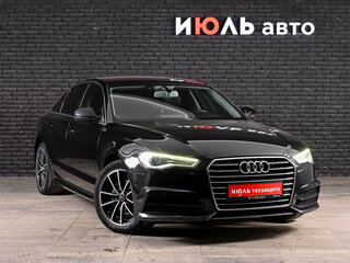 2016 Audi A6 IV (C7) Рестайлинг, чёрный, 2010000 рублей, вид 3