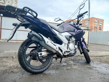 2016 Yamaha YS250 Fazer, фиолетовый, 199999 рублей, вид 1