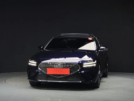 2025 Genesis G70 I Рестайлинг, синий, 6339555 рублей, вид 2