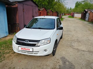 2013 Lada (ВАЗ) Granta I, белый, 550000 рублей, вид 1