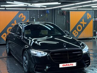 2022 Mercedes-Benz S-Класс 400 d 4MATIC VII (W223), чёрный, 9900000 рублей, вид 2