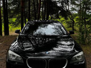 2009 BMW 7 серии 730d V (F01/F02/F04), чёрный, 1400000 рублей, вид 2