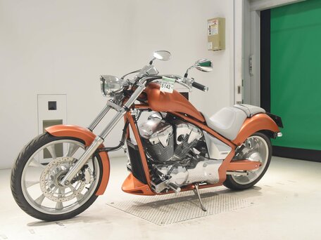 2011 Honda VT 1300CX Fury, оранжевый, 840000 рублей, вид 5
