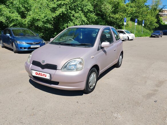 1999 Toyota Vitz I (P10), розовый, 299000 рублей - вид 5