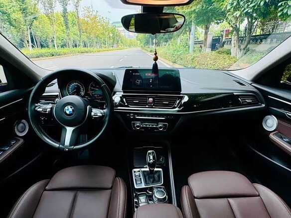 2022 BMW 1 серии 120i III (F52) Рестайлинг, голубой - вид 7