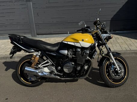 2003 Yamaha XJR1300, жёлтый, 350000 рублей, вид 2
