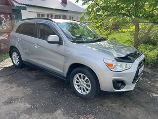 2014 Mitsubishi ASX I Рестайлинг, серебристый, 1150000 рублей, вид 1