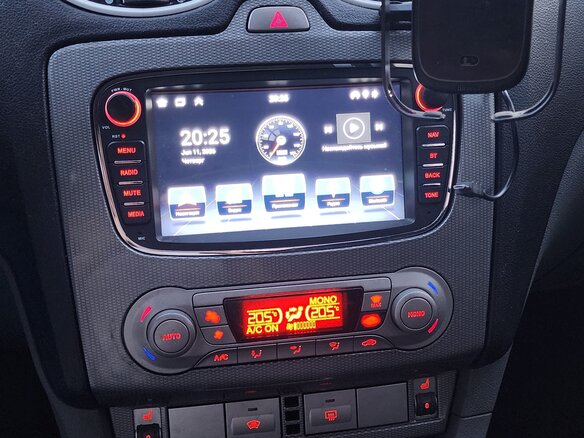 2008 Ford Focus II Рестайлинг, серый, 460000 рублей - вид 17