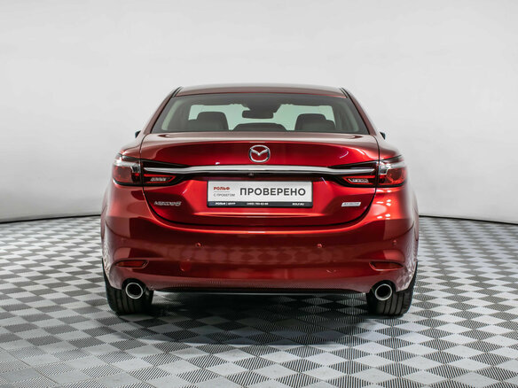 2018 Mazda 6 III (GJ) Рестайлинг 2, красный, 2333000 рублей - вид 5