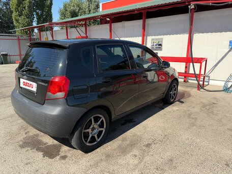 2007 Chevrolet Aveo I, чёрный, 348000 рублей, вид 2