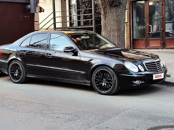 2008 Mercedes-Benz E-Класс 350 III (W211, S211) Рестайлинг, чёрный, 1400000 рублей