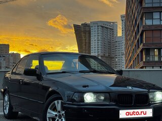 1991 BMW 3 серии 318i III (E36), чёрный, 257000 рублей, вид 1