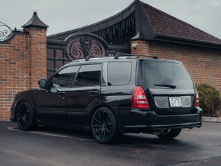 2003 Subaru Forester II, чёрный, 1050000 рублей, вид 4