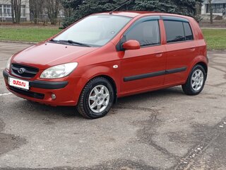 2008 Hyundai Getz I Рестайлинг, красный, 390000 рублей, вид 1