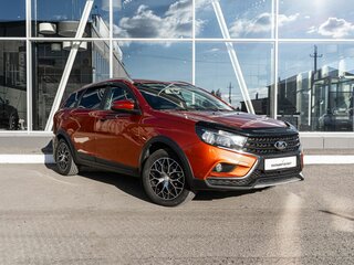 2020 Lada (ВАЗ) Vesta SW Cross I, оранжевый, 1340000 рублей, вид 5