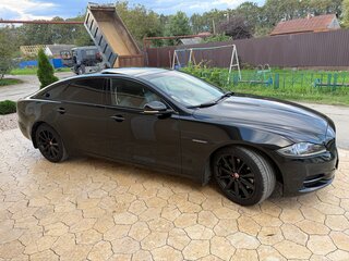 2015 Jaguar XJ Long IV (X351), чёрный, 1665000 рублей, вид 4