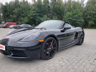 2017 Porsche Boxster S IV 718 (982), чёрный, 4343390 рублей, вид 1
