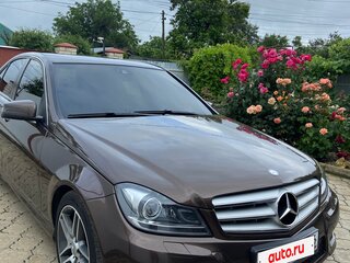 2013 Mercedes-Benz C-Класс 180 III (W204) Рестайлинг, коричневый, 1550000 рублей, вид 3