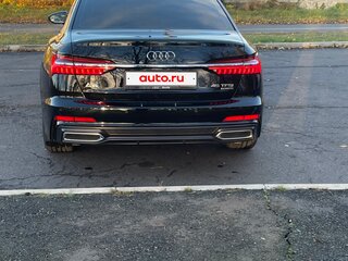2020 Audi A6 45 TFSI V (C8), чёрный, 3850000 рублей, вид 5