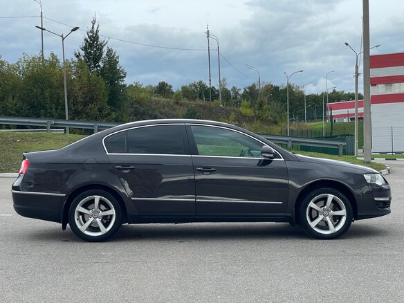 2008 Volkswagen Passat B6, чёрный, 1050000 рублей - вид 7