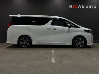 2019 Toyota Alphard III Рестайлинг, белый, 4100000 рублей, вид 4