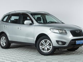 2010 Hyundai Santa Fe II Рестайлинг, серебристый, 1199000 рублей, вид 1