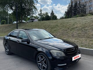 2010 Mercedes-Benz C-Класс 180 BlueEFFICIENCY III (W204), чёрный, 820000 рублей, вид 2