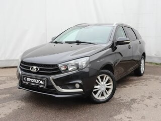 2018 Lada (ВАЗ) Vesta SW I, чёрный, 825000 рублей, вид 1