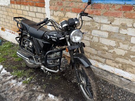 2024 Swift Lucky Strike Soft Tail, чёрный, 60000 рублей, вид 3