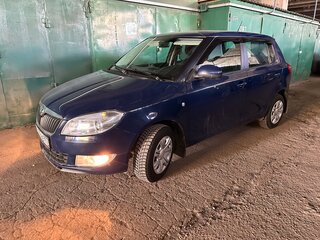 2012 Skoda Fabia II Рестайлинг, синий, 600000 рублей, вид 1
