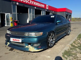 1996 Toyota Chaser V (X90) Рестайлинг, голубой, 1200000 рублей, вид 3