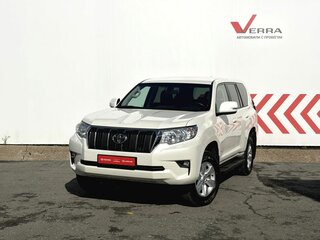 2021 Toyota Land Cruiser Prado 150 Series Рестайлинг 3, белый, 5250000 рублей, вид 1