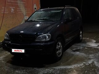 2002 Mercedes-Benz M-Класс 320 I (W163) Рестайлинг, чёрный, 500000 рублей, вид 3