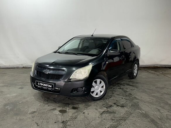 2013 Chevrolet Cobalt II, чёрный, 495000 рублей